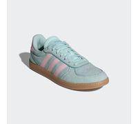 Sneaker ADIDAS SPORTSWEAR "BREAKNET SLEEK", Damen, Gr. 38, rosa (halo mint, clear pink, mint ton), Leder, Synthetik, Schuhe Sneaker (63388224-38) halo mint, clear pink, mint ton