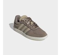 Sneaker ADIDAS SPORTSWEAR "BREAKNET SL amen, Gr. 39, khaki six, gold rw, sanftes weiß, Leder, Synthetik, Schuhe Sneaker, inspiriert vom Design des adidas handball spezial (64618112-39) khaki six