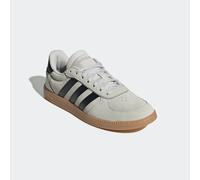 Sneaker ADIDAS SPORTSWEAR "BREAKNET SLEEK", Damen, Gr. 40, schwarz (grau one, core schwarz, core schwarz), Leder, Synthetik, Schuhe Sneaker (33570545-40) grau one, core schwarz, core schwarz