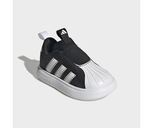 Sneaker ADIDAS SPORTSWEAR "BUBBLECOMFY KIDS", Mädchen, Gr. 25, schwarz-weiß (core schwarz, ftwr weiß, core schwarz), Synthetik, Textil, Schuhe Sneaker, sehr leichte Sohle (40083935-25) core schwarz, f