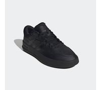 Sneaker ADIDAS SPORTSWEAR "COURT 24", Herren, Gr. 45, schwarz (core schwarz, core schwarz, core schwarz), Leder, Synthetik, Schuhe Sneaker (52140116-45) core schwarz, core schwarz, core schwarz