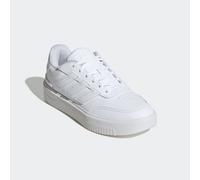 Sneaker ADIDAS SPORTSWEAR "COURTBLOCK BOLD", Damen, Gr. 41, weiß (cloud weiß, cloud weiß, cloud weiß), Synthetik, Schuhe Sneaker (91949441-41) cloud weiß, cloud weiß, cloud weiß