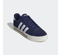 Sneaker ADIDAS SPORTSWEAR "DAILY 4.0", Damen, Gr. 44, blau (dunkelblau, ftwr weiß, sanftes weiß), Leder, Synthetik, Schuhe Sneaker (27602729-44) dunkelblau, ftwr weiß, sanftes weiß