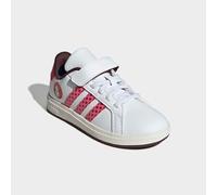 Sneaker ADIDAS SPORTSWEAR "DISNEY MINNIE MAUS GRAND COURT 2.0 KIDS", Mädchen, Gr. 33, weiß (cloud weiß, pink fusion, pure ruby), Synthetik, Textil, Schuhe Sneaker, Design auf den Spuren des adidas Sup