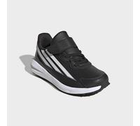 Sneaker ADIDAS SPORTSWEAR "FAITO KIDS", Mädchen, Gr. 30, schwarz-weiß (core schwarz, ftwr weiß, silber metallic), Synthetik, Schuhe Sneaker, für Kinder & Jugendliche (74629654-30) core schwarz, ftwr w