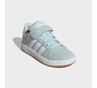 Sneaker ADIDAS SPORTSWEAR "GRAND COURT 00S KIDS", Mädchen, Gr. 35, halo mint, cloud weiß, gum 3, Leder, Textil, Schuhe Sneaker, Design auf den Spuren des adidas Superstar, für Kinder (73112856-35) hal