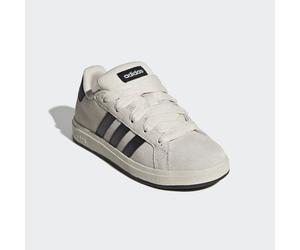 Sneaker ADIDAS SPORTSWEAR "GRAND COURT 00S", Mädchen, Gr. 36, wonder weiß, core schwarz, ftwr weiß, Leder, Synthetik, Schuhe Sneaker, Design auf den Spuren des adidas Superstar, für Kinder & Jugendlic