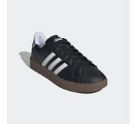 Sneaker ADIDAS SPORTSWEAR "GRAND COURT 2.0", Damen, Gr. 40,5, schwarz-weiß (core schwarz, cloud weiß, silber metallic), Synthetik, Textil, Schuhe Sneaker, Design auf den Spuren des adidas Superstar (6