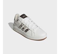 Sneaker ADIDAS SPORTSWEAR "GRAND COURT 3.0 FÜR KINDER UND TEENS", Damen, Gr. 36, core weiß, crystal linen, aurora coffee, Synthetik, Schuhe Sneaker, für Kinder & Jugendliche (90984864-36) core weiß, c