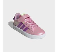Sneaker ADIDAS SPORTSWEAR "GRAND COURT 3.0 GIRLS EL C", Mädchen, Gr. 30, pink (st tropic bloom, lila burst, hi, res gelb), Synthetik, Schuhe Sneaker, für Kinder & Jugendliche (39798408-30) st tropic b