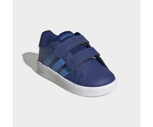 Sneaker ADIDAS SPORTSWEAR "GRAND COURT 3.0 KIDS", Kinder, Gr. 25, blau (mystery ink, lucid ray blau, mystery ink), Synthetik, Textil, Schuhe Sneaker, für Kinder (62622904-25) mystery ink, lucid ray bl