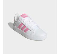 Sneaker ADIDAS SPORTSWEAR "GRAND COURT 3.0 KINDER UND TEENS", Damen, Gr. 40, cloud weiß, bliss pink, bliss pink, Synthetik, Textil, Schuhe Sneaker, für Kinder & Jugendliche (89916547-40) cloud weiß, b