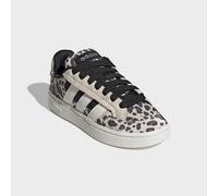 Sneaker ADIDAS SPORTSWEAR "GRAND COURT ALPHA", Damen, Gr. 42,5, beige (crystal linen, core weiß, core schwarz), Leder, Synthetik, Textil, Schuhe Sneaker, mit Leo Muster (70801636-42,5) crystal linen,