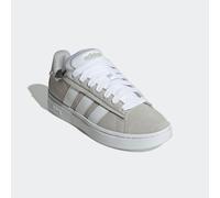 Sneaker ADIDAS SPORTSWEAR "GRAND COURT ALPHA", Herren, Gr. 41, grau (grau two, ftwr weiß, grau two), Leder, Synthetik, Schuhe Sneaker, Design inspiriert vom adidas Campus 00 (47579929-41) grau two, ft
