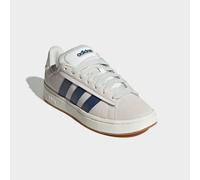 Sneaker ADIDAS SPORTSWEAR "GRAND COURT ALPHA", Herren, Gr. 43, weiß (orbit grau, dunkelblau, core weiß), Leder, Synthetik, Schuhe Sneaker, Design inspiriert vom adidas Campus 00, Topseller (29248468-4