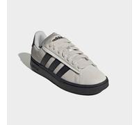 Sneaker ADIDAS SPORTSWEAR "GRAND COURT ALPHA", Herren, Gr. 46, grau (grau one, core schwarz, core schwarz), Leder, Synthetik, Schuhe Sneaker, Design inspiriert vom adidas Campus 00 (82541443-46) grau