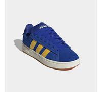 Sneaker ADIDAS SPORTSWEAR "GRAND COURT ALPHA", Herren, Gr. 47, weiß (semi lucid blau, utility gelb, sanftes weiß), Leder, Synthetik, Schuhe Sneaker, Design inspiriert vom adidas Campus 00 (90362761-47