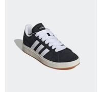Sneaker ADIDAS SPORTSWEAR "GRAND COURT BASE 00S", Herren, Gr. 42, schwarz-weiß (core schwarz, ftwr weiß, gum10), Leder, Synthetik, Schuhe Sneaker, Design auf den Spuren des adidas Campus 00, Topseller