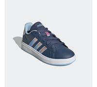 Sneaker ADIDAS SPORTSWEAR "GRAND COURT LIFESTYLE LACE", Mädchen, Gr. 33, prloin, ftwwht, clesky, Synthetik, Textil, Schuhe Sneaker, Design auf den Spuren des adidas Superstar, für Kinder & Jugendliche