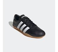Sneaker ADIDAS SPORTSWEAR "GRAND COURT LO", Damen, Gr. 38, schwarz-weiß (core schwarz, ftwr weiß, gum 3), Leder, Synthetik, Schuhe Sneaker, Design auf den Spuren des adidas Superstar (26930263-38) cor