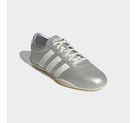 Sneaker ADIDAS SPORTSWEAR "GRAND COURT LO", Damen, Gr. 40, silber metallic, sanftes weiß, cloud weiß, Leder, Synthetik, Schuhe Sneaker (28703151-40) silber metallic, sanftes weiß, cloud weiß