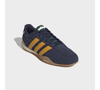 Sneaker ADIDAS SPORTSWEAR "GROUNDPULSE", Herren, Gr. 44,5, blau (collegiate navy, crew gelb, collegiate grün), Leder, Synthetik, Schuhe Sneaker (64260463-44,5) collegiate navy, crew gelb, collegiate g