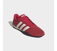 Sneaker ADIDAS SPORTSWEAR "GROUNDPULSE", Herren, Gr. 44,5, pure ruby, sanftes weiß, core schwarz, Leder, Synthetik, Schuhe Sneaker (47446314-44,5) pure ruby, sanftes weiß, core schwarz