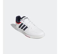Sneaker ADIDAS SPORTSWEAR "HOOPS 3.0", Herren, Gr. 40, weiß (cloud weiß, legend ink, vivid rot), Synthetik, Textil, Schuhe Sneaker (79678225-40) cloud weiß, legend ink, vivid rot