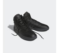 Sneaker ADIDAS SPORTSWEAR "HOOPS 3.0 MID LIFESTYLE BASKETBALL CLASSIC FUR LINING WINTERIZED", Herren, Gr. 48, schwarz (core schwarz, carbon, cloud weiß), Synthetik, Textil, Schuhe Sneaker (14997803-48