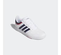 adidas Unisex Hoops 4.0 Shoes, Cloud White/Dark Blue/Team Power Red 2, 41 1/3 EU