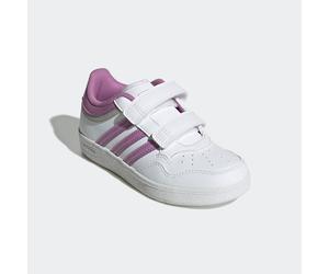 Sneaker ADIDAS SPORTSWEAR "HOOPS 4.0 KIDS", Damen, Gr. 32, cloud weiß, preloved lila, grau two, Synthetik, Schuhe Sneaker, für Kinder & Jugendliche (51482337-32) cloud weiß, preloved lila, grau two
