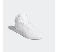 Sneaker ADIDAS SPORTSWEAR "HOOPS 4.0 MID", Damen, Gr. 39, schwarz-weiß (cloud weiß, cloud weiß, core schwarz), Synthetik, Schuhe Sneaker (97443707-39) cloud weiß, cloud weiß, core schwarz