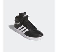 Sneaker ADIDAS SPORTSWEAR "HOOPS 4.0 MID", Mädchen, Gr. 36, schwarz-weiß (core schwarz, cloud weiß, core schwarz), Synthetik, Schuhe Sneaker (55587229-36) core schwarz, cloud weiß, core schwarz