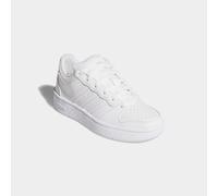 Sneaker ADIDAS SPORTSWEAR "HOOPS CLASSIC J", Mädchen, Gr. 35,5, cloud weiß, ftwr weiß, grau two, Synthetik, Schuhe Sneaker, für Kinder & Jugendliche (48715216-35,5) cloud weiß, ftwr weiß, grau two