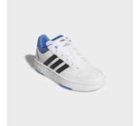 Sneaker ADIDAS SPORTSWEAR "HOOPS CLASSIC J", Mädchen, Gr. 40, cloud weiß, core schwarz, ray blau, Synthetik, Schuhe Sneaker, für Kinder & Jugendliche (17158303-40) cloud weiß, core schwarz, ray blau