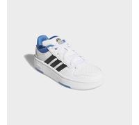 Sneaker ADIDAS SPORTSWEAR "HOOPS CLASSIC", Mädchen, Gr. 35, blau (cloud weiß, ray blau, core schwarz), Synthetik, Schuhe Sneaker, für Kinder & Jugendliche (60321100-35) cloud weiß, ray blau, core schw
