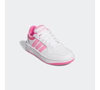Sneaker ADIDAS SPORTSWEAR "HOOPS", Kinder, Gr. 40, pink (cloud weiß, bliss pink, pulse magenta), Synthetik, Textil, Schuhe Sneaker (60150945-40) cloud weiß, bliss pink, pulse magenta