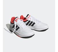 adidas Kinder Sneaker HOOPS 3.0 K GZ9673 Weiß/Schwarz/Rot Größe 33