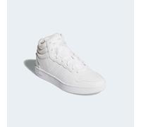 Sneaker ADIDAS SPORTSWEAR "HOOPS MID CLASSIC", Damen, Gr. 38,5, cloud weiß, ftwr weiß, grau two, Synthetik, Schuhe Sneaker (25724361-38,5) cloud weiß, ftwr weiß, grau two