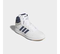 Sneaker ADIDAS SPORTSWEAR "HOOPS MID CLASSIC", Damen, Gr. 45, cloud weiß, preloved ink, orbit grau, Synthetik, Schuhe Sneaker (44274728-45) cloud weiß, preloved ink, orbit grau