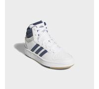 Sneaker ADIDAS SPORTSWEAR "HOOPS MID CLASSIC", Mädchen, Gr. 40, cloud weiß, preloved ink, orbit grau, Synthetik, Schuhe Sneaker, für Kinder & Jugendliche (79811920-40) cloud weiß, preloved ink, orbit