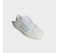 Sneaker ADIDAS SPORTSWEAR "JUMP HOOK LOW W", Damen, Gr. 40, blau (core weiß, clear sky, core weiß), Textil, Schuhe Sneaker (49204615-40) core weiß, clear sky, core weiß