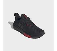 Sneaker ADIDAS SPORTSWEAR "KAPTIR 4.0", Herren, Gr. 44,5, core schwarz, core schwarz, pure ruby, Leder, Textil, Schuhe Sneaker (53717564-44,5) core schwarz, core schwarz, pure ruby