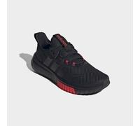 Sneaker ADIDAS SPORTSWEAR "KAPTIR 4.0", Herren, Gr. 45, core schwarz, core schwarz, pure ruby, Leder, Textil, Schuhe Sneaker (53717564-45) core schwarz, core schwarz, pure ruby