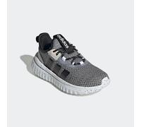 Sneaker ADIDAS SPORTSWEAR "KAPTIR 4.0 KIDS", Mädchen, Gr. 34, grau (cloud weiß, core schwarz, ftwr weiß), Synthetik, Textil, Schuhe Sneaker, für Kinder (91488922-34) cloud weiß, core schwarz, ftwr wei