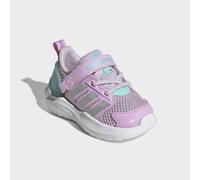 Sneaker ADIDAS SPORTSWEAR "LIGHTORAMA RUNNER INFANTS", Damen, Gr. 26, ice lavender, silber metallic, flash aqua, Synthetik, Textil, Schuhe Sneaker, für Kinder, mit Blink Funktion (71969335-26) ice lav