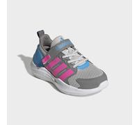 Sneaker ADIDAS SPORTSWEAR "LIGHTORAMA RUNNER KIDS", Mädchen, Gr. 35, grau one, lucid pink, lucid aquamarine, Synthetik, Textil, Schuhe Sneaker, mit Blinkfunktion (83205201-35) grau one, lucid pink, lu