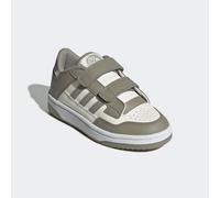 Sneaker ADIDAS SPORTSWEAR "RAPID COURT KIDS", Mädchen, Gr. 34, braun (silber pebble, cloud weiß, ftwr weiß), Synthetik, Textil, Schuhe Sneaker, für Kinder (29180340-34) silber pebble, cloud weiß, ftwr