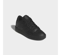 Sneaker ADIDAS SPORTSWEAR "RAPID COURT LOW JUNIOR", Mädchen, Gr. 38,5, schwarz (core schwarz, core schwarz, carbon), Synthetik, Schuhe Sneaker, für Kinder & Jugendliche (52422166-38,5) core schwarz, c