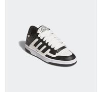 Sneaker ADIDAS SPORTSWEAR "RAPID COURT LOW", Mädchen, Gr. 38,5, schwarz-weiß (core schwarz, cloud weiß, ftwr weiß), Synthetik, Schuhe Sneaker, für Kinder & Jugendliche (93216057-38,5) core schwarz, cl